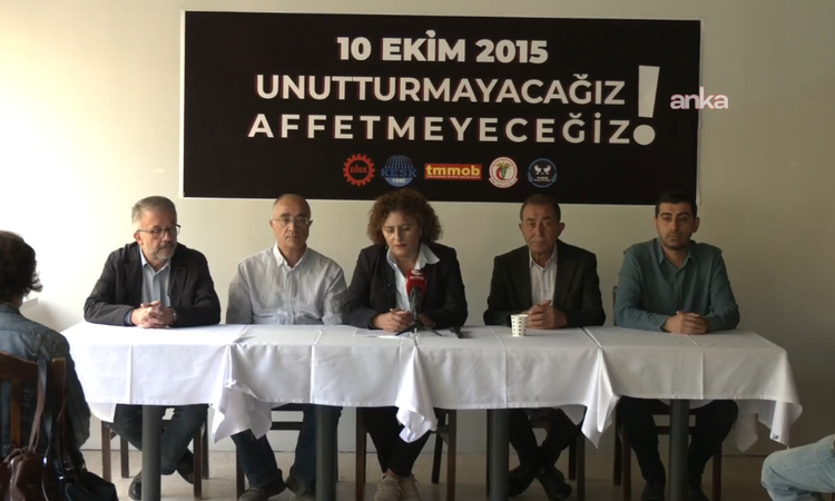 10 Ekim katliamının 11. yılında DİSK, KESK ve TMMOB 104 insan için adalet istedi
