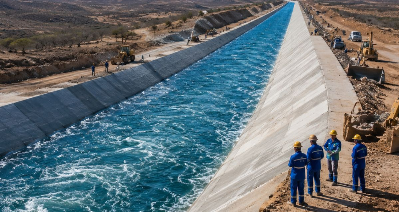 Gündemden Son Bilgiler: 145 kilometre uzunluğunda yapay nehir inşa edildi: 24 noktaya su verilecek - Son Dakik