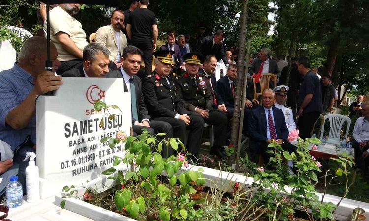 July 15 Martyr Samet Uslu was commemorated with prayers at his grave - News