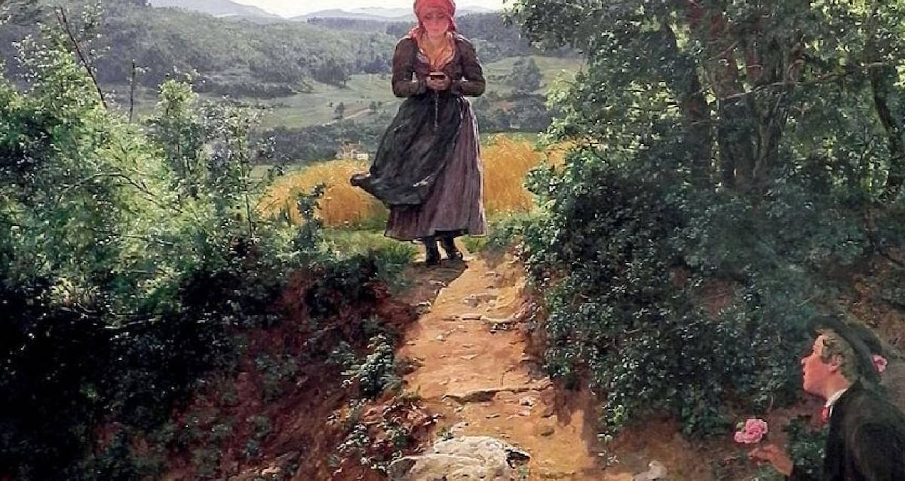 160 yıllık tabloda gelecekten gelen bir obje bulundu - En Son Haber - Son Dakika Bilgileri