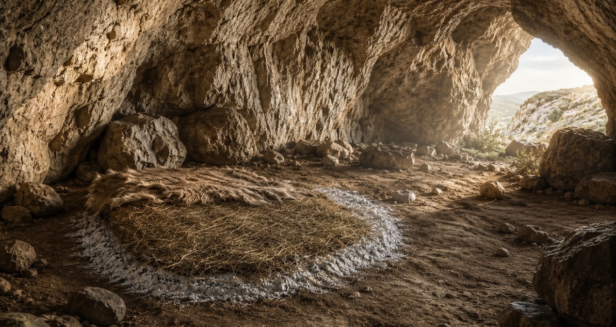 Found in a 200 thousand year old cave: First they used ash, then grass - Breaking News