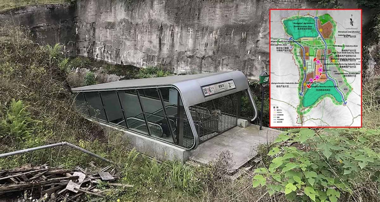 Sıcak Gündem: 2008'de Çin, ıssız yerlerde metro istasyonları inşa ediyordu. 2026'da ne kadar saf olduğumuzu an