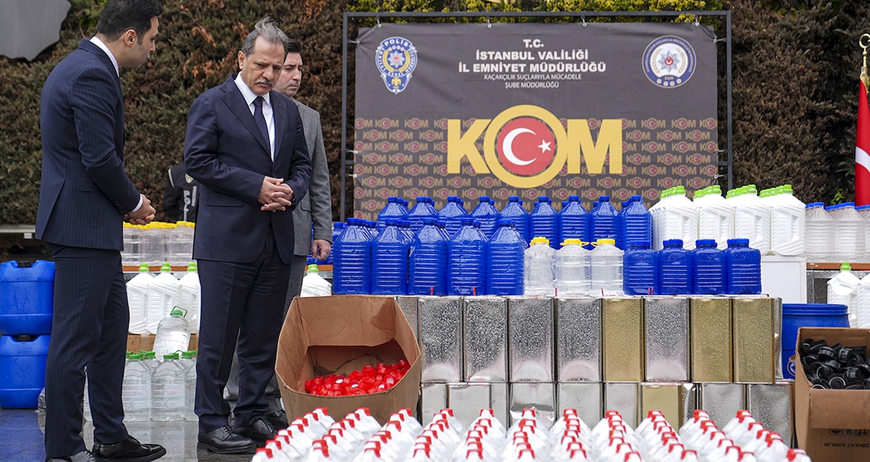 3 İlde sahte içki operasyonu: 45 bin litre alkol ele geçirildi, 5 tutuklama - Son Dakika ve Merak Edilenler