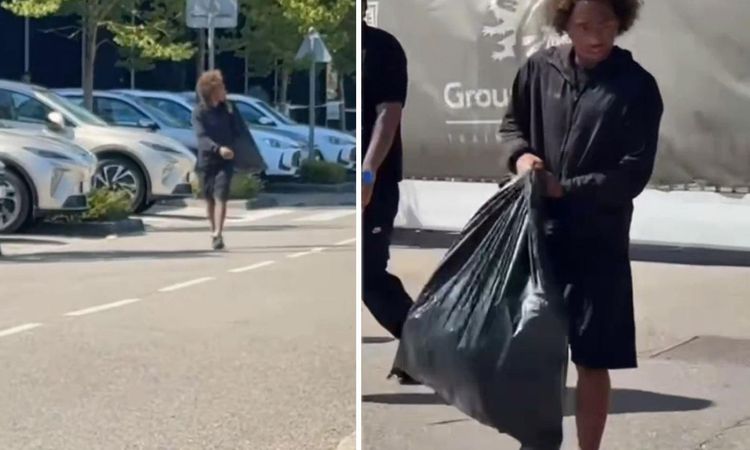 30 milyon euroluk yıldız tesise çöp poşetiyle geldi! Görenler şaştı kaldı