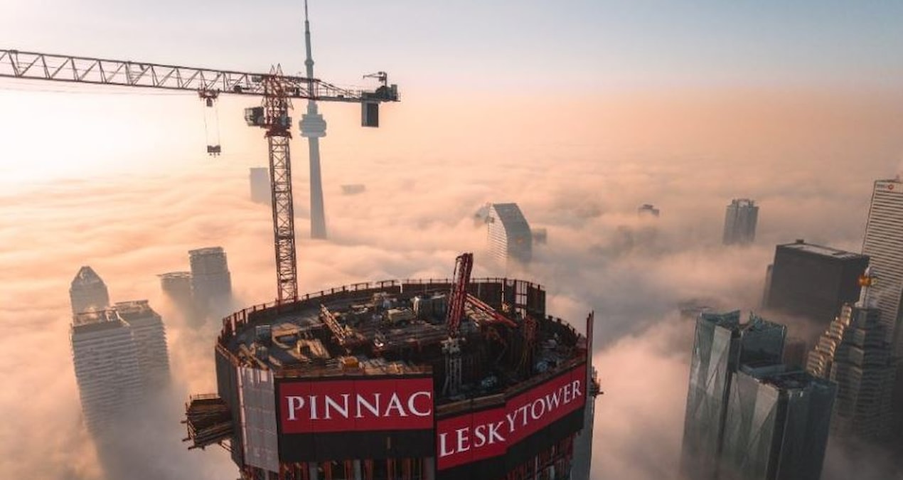 Sıcak Gündem: 352 metre uzunluğundaki bina inşaatı bitmeden ülkenin zirvesine oturdu - Son Dakika: Gelişmeler
