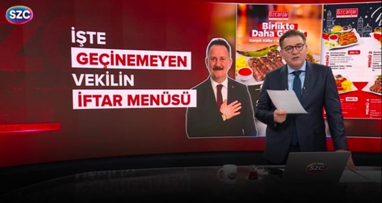 Son Gelişme: 500 Bin TL Yetmeyen vekilin iftar menüsü - Son Dakika - Son Dakika Bilgileri