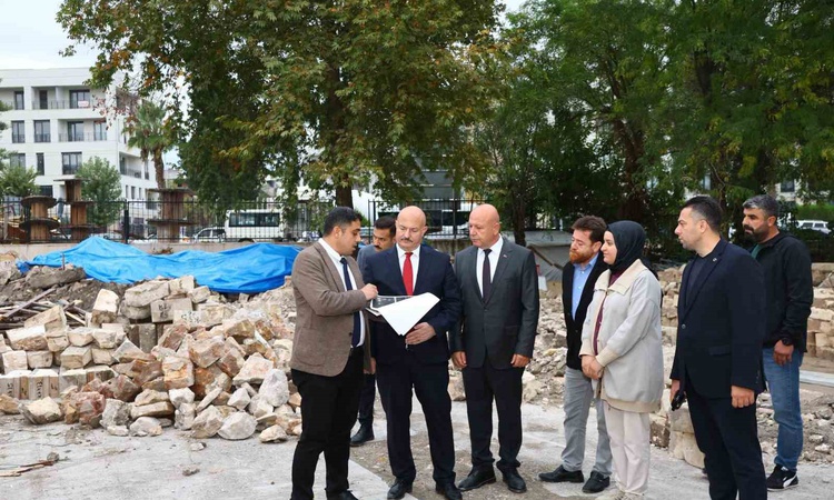 Adıyaman'da Arkeoloji Müzesi inşaatını Vali Abdullah Küçük inceledi - Son Dakika Bilgileri