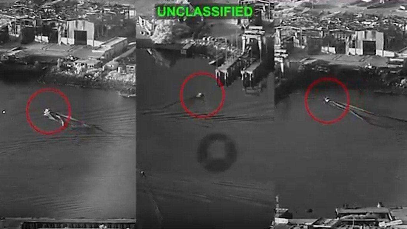 The US used Marine drones in hot conflict for the first time; Hit Iranian facilities (Details)