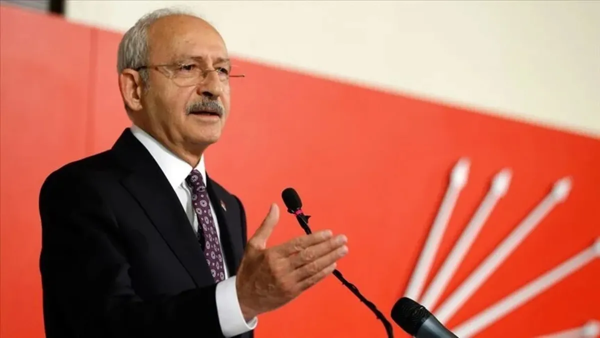 Latest Development: Questionable congress statement from Kemal Kılıçdaroğlu: Those who took the money and gave the statement were CHP members and Latest Developments