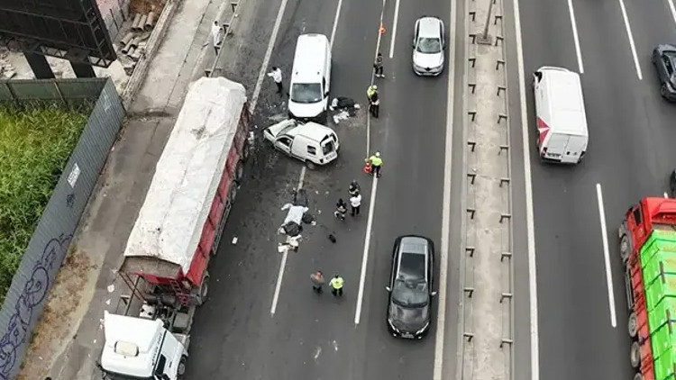 Agenda - Chain traffic accident in Istanbul: 1 person lost his life