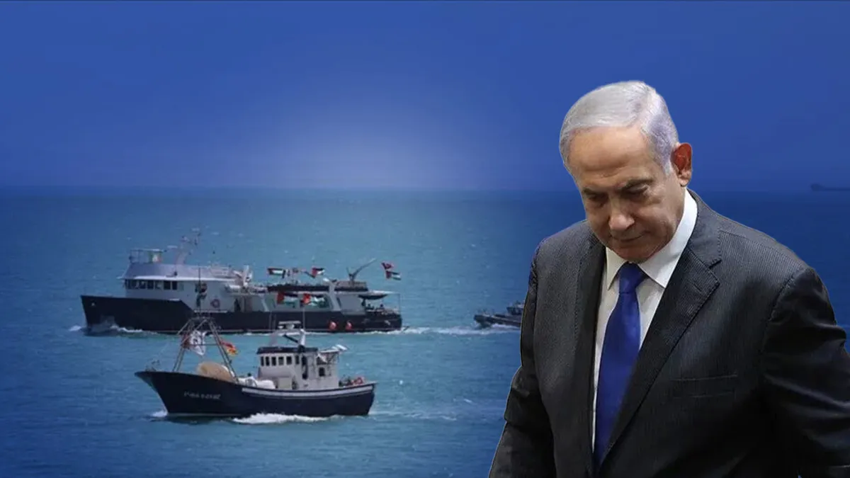 Critical development in the Sumud Flotilla case: A red notice has been issued for Netanyahu!