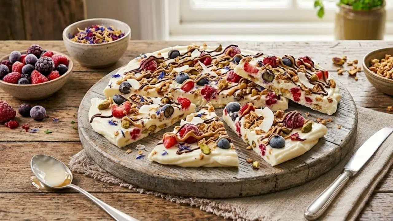An icy shield against the scorching heat: High protein frozen yoghurt bars...
