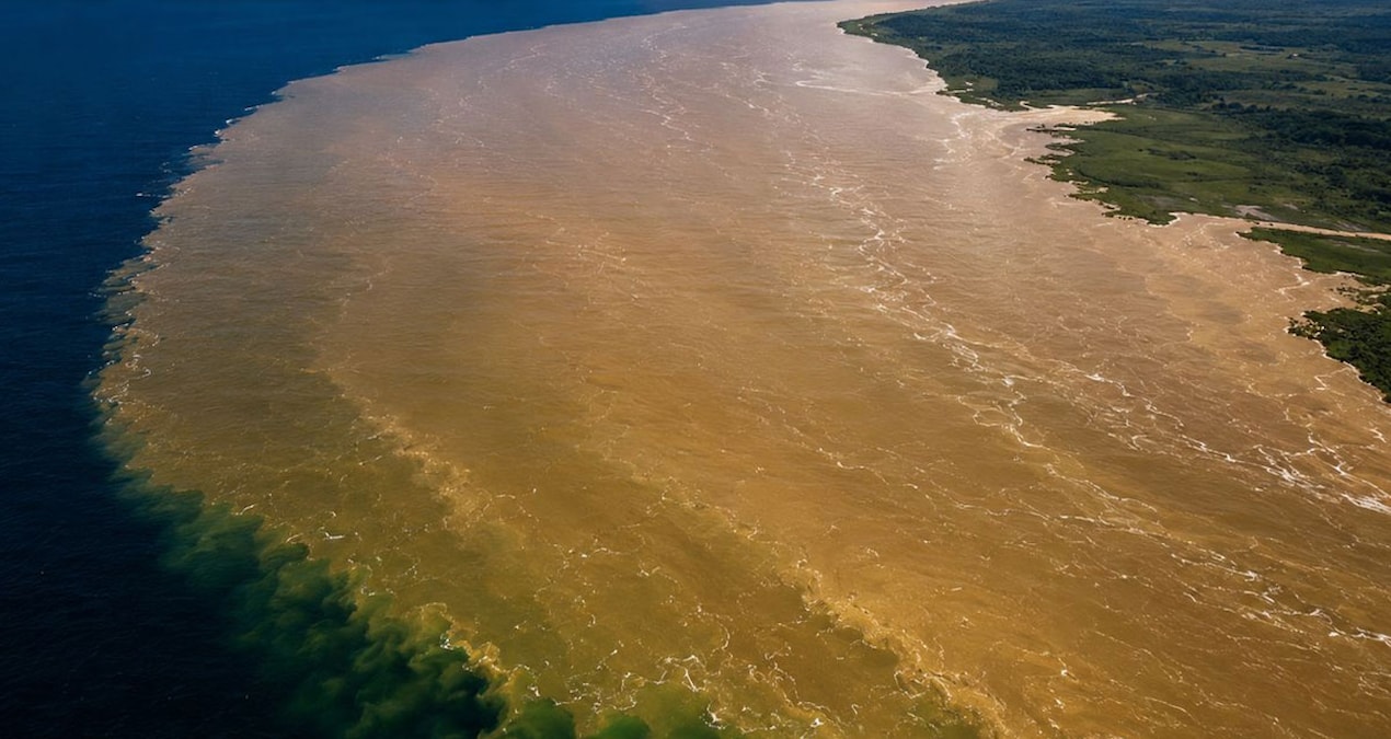 Latest Development: The world's deepest river whispers 40 million liters of water into the ocean per second