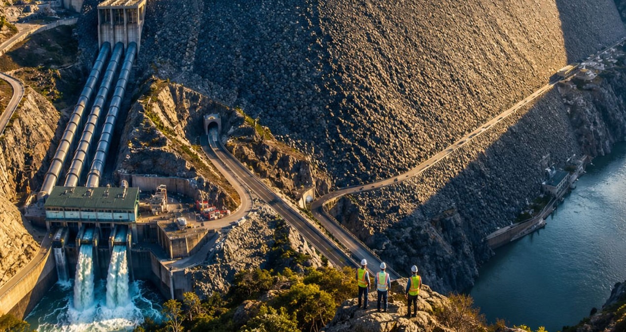 Analysis | They built a huge water battery between two mountains (Details)