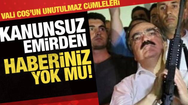 Hot Development: This is how Governor Coş brought the coup plotters into line: Don't you know about the illegal order! (Detail)