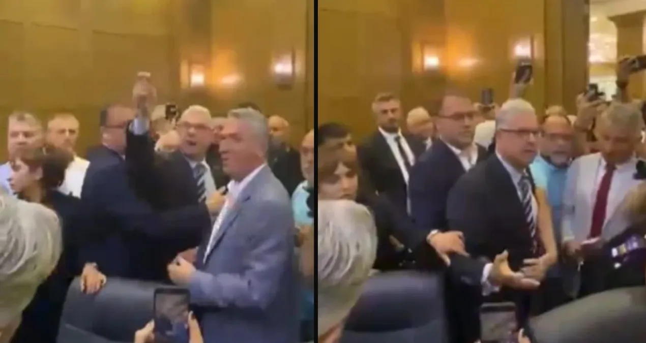 Agenda - 'İsmet İnönü' debate caused confusion in the parliament in Bursa: CHP member threw a water bottle