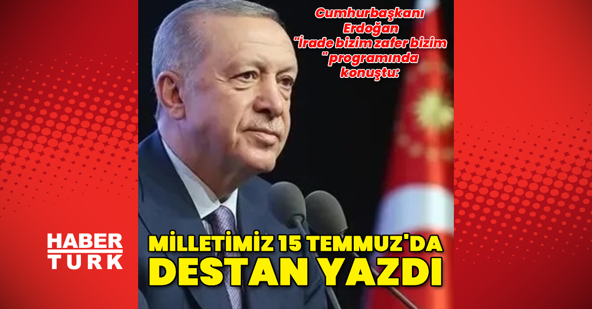 Hot Development: Statements from President Erdoğan: Here are the Details