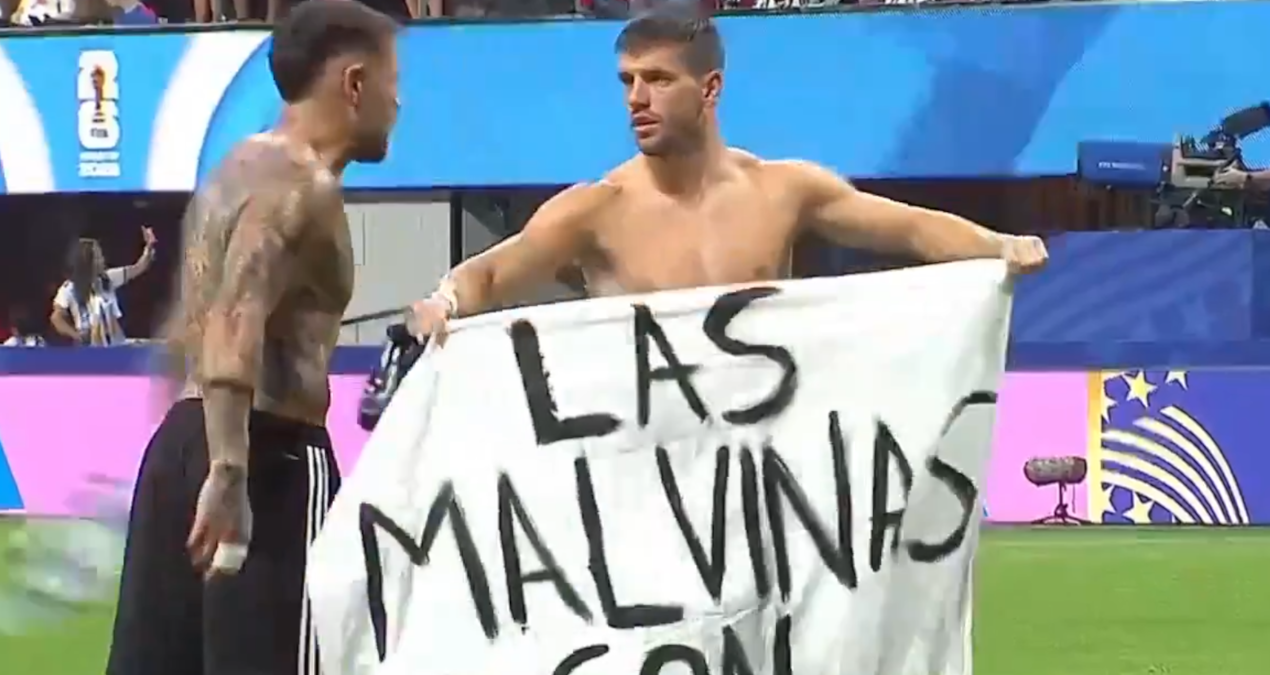 Latest Development: The incident banner will cause trouble for Argentina and Latest Developments