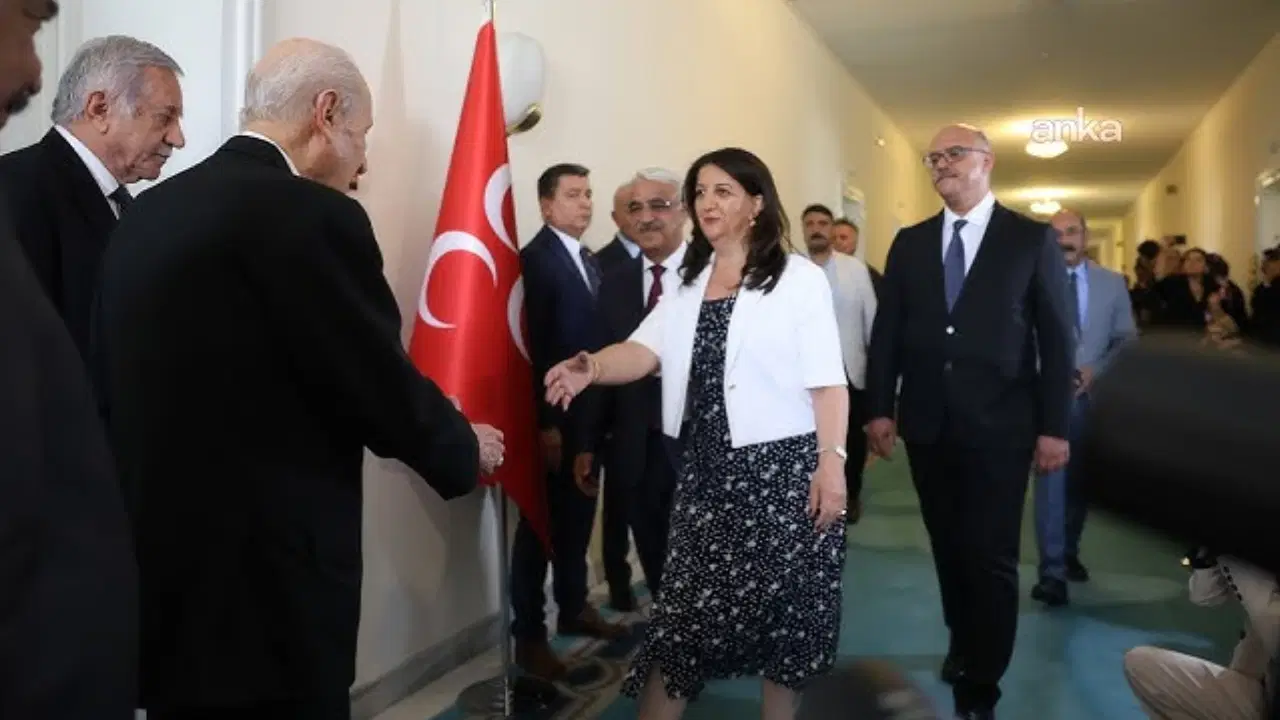 Hot Development: Hot Development... Visit from DEM Party to Devlet Bahçeli (Details)