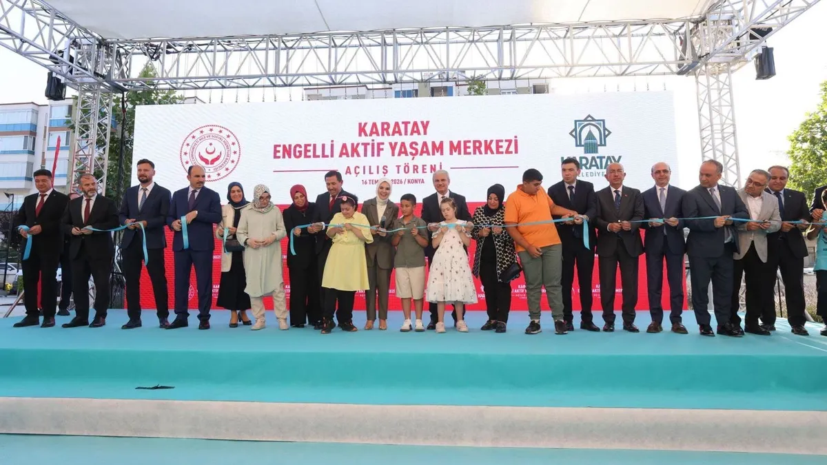 Latest Development: Minister of Family and Social Services Göktaş opened Turkey's largest Disabled Active Life Center