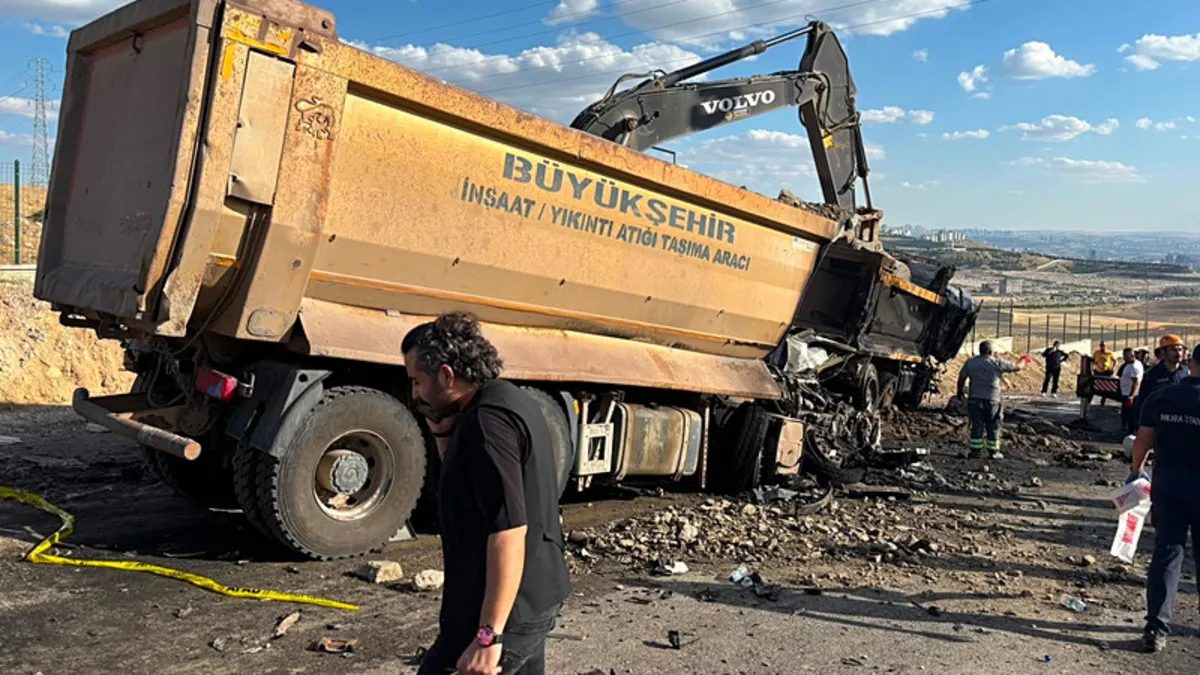 Ayrıntılar Netleşti: Analiz | Ankara'da katliam gibi kaza! ABB'ye ait kamyonun freni boşaldı: 2 işçi Yaşamını
