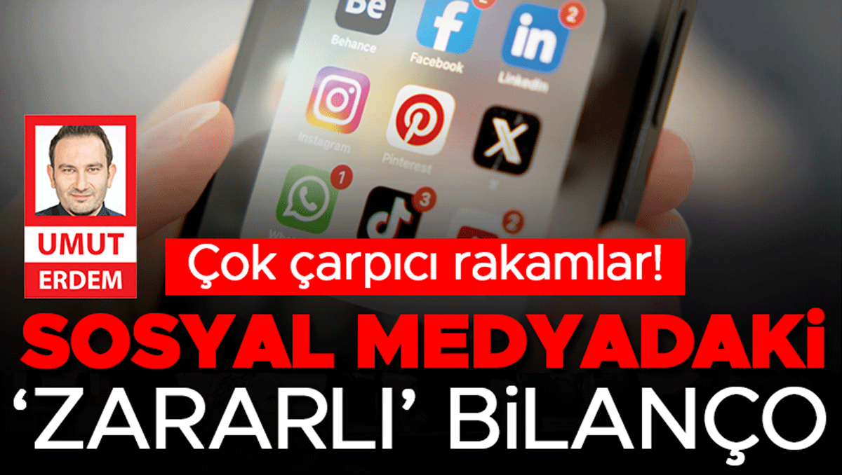 Kritik Açıklama: Sosyal medyadaki ‘Zararlı’ bilanço… (Detaylar): Gelişmeler Takip Ediliyor