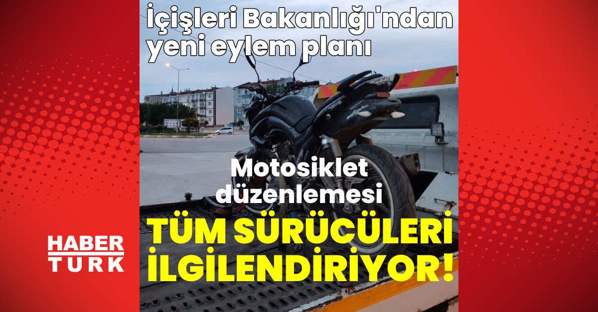 Kritik Açıklama: Analiz | İçişleri Bakanlığı'ndan 'motosiklet' düzenlemesi | İşte Tüm Ayrıntılar