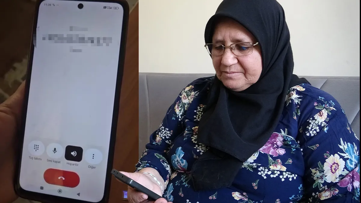 Kritik Açıklama: Annesini telefonda konuşurken gördü! Yaşlı kadını dolandırıcıların ağından son anda böyle kur