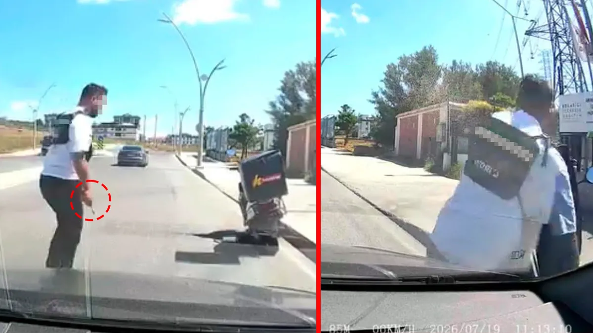Son Gelişme: İstanbul’da dehşete düşüren anlar! Trafikte ‘Telefonla oynama’ deyince saldırıya uğradı: Motosikl