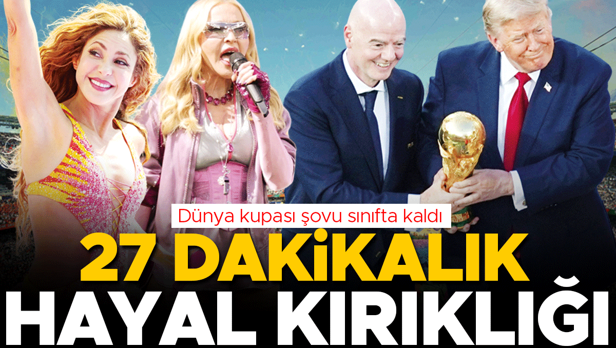 Ayrıntılar Netleşti: Dünya Kupası şovu sınıfta kaldı (Detaylar): Gelişmeler Takip Ediliyor