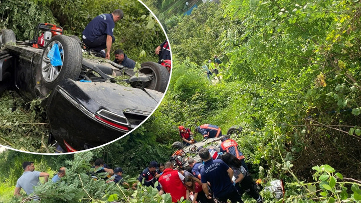 Giresun'da feci kaza! Otomobil fındık bahçesine yuvarlandı: 2 can kaybı, 3 yaralı (Detaylar): Gelişmeler Takip