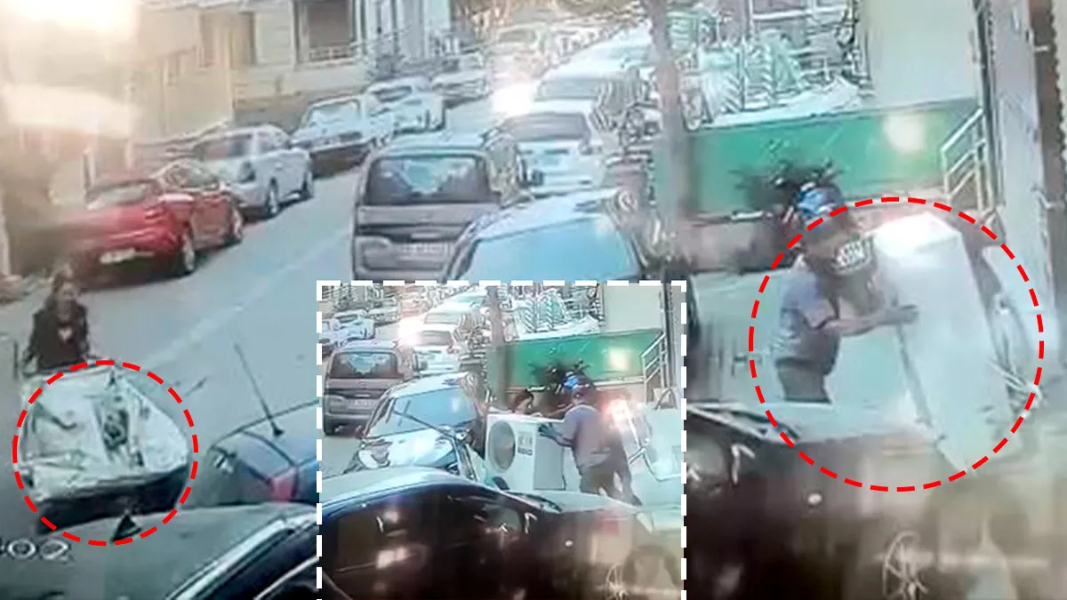 Kritik Açıklama: Son Gelişme: Avcılar’da akılalmaz hırsızlık! El arabasıyla gelip klima motorunu çaldılar: O a