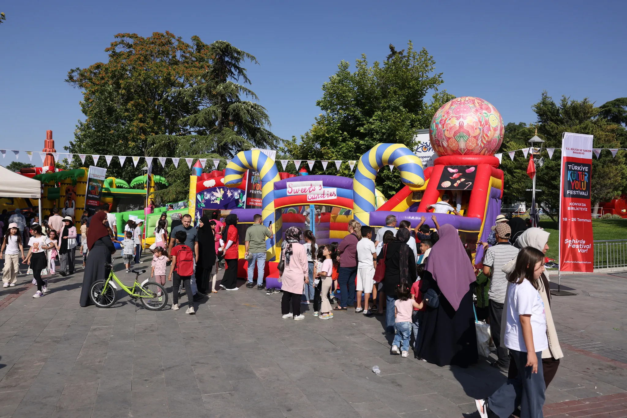 Kritik Açıklama: Kültür Yolu Festivali'ni en çok çocuklar sevdi! Etnospor deneyim alanına büyük ilgi - Son Dak