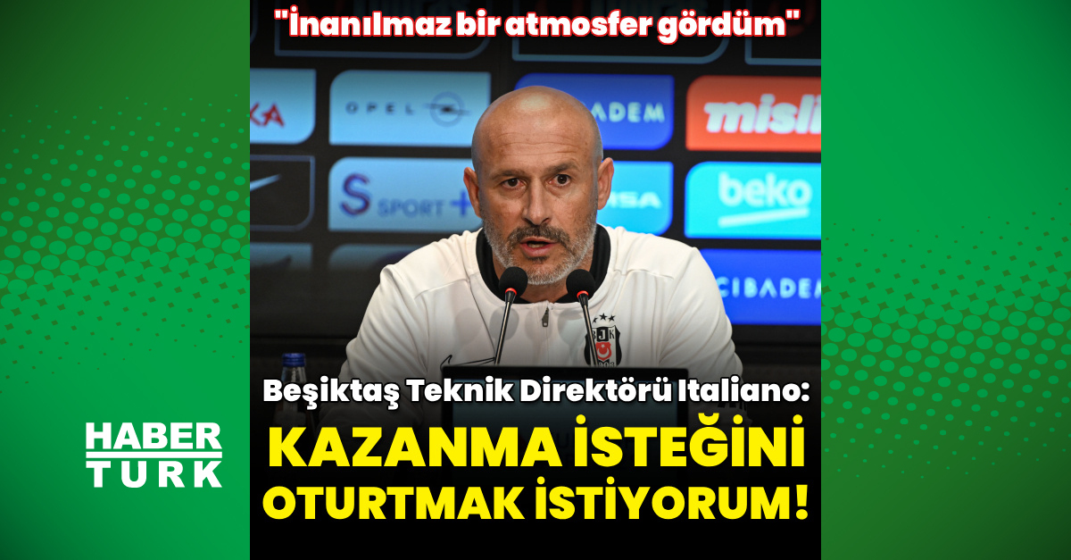 Gündemden Son Bilgiler: Son Gelişme: "Kazanma isteğini oturtmak istiyorum" (Detaylar) - Son Dakika Bilgileri