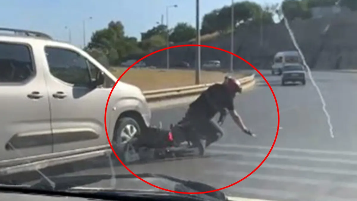 Kritik Açıklama: Son Gelişme: İzmir'de motosikletliye kasten çarpıp kaçtı: Vicdansız o sürücüye 180 bin TL cez
