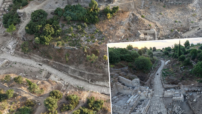 Bakan Ersoy: Aspendos'un 2 bin yıllık tiyatro caddesini ortaya çıkardık (Detaylar)