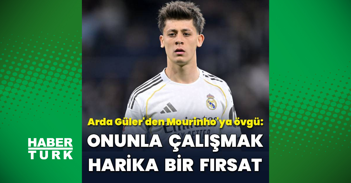 Ayrıntılar Netleşti: Son Gelişme: Arda Güler'den Mourinho'ya övgü! (Detaylar): Gelişmeler Takip Ediliyor