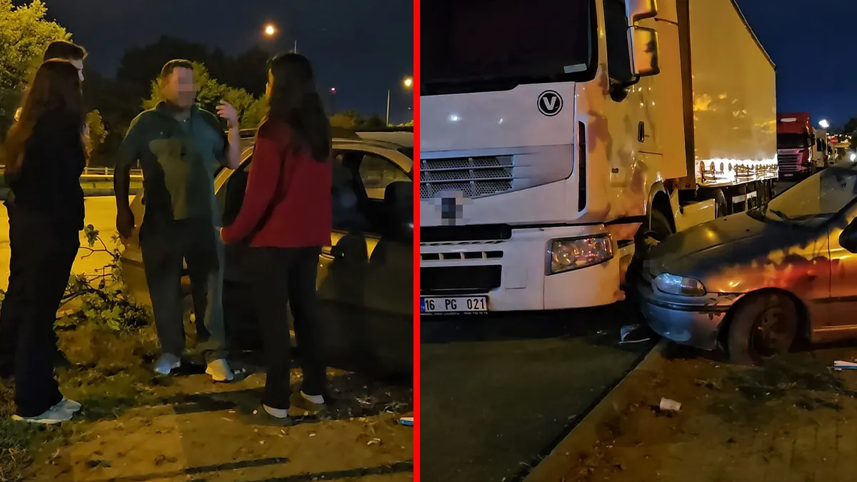 Analiz | Bursa’da ilginç kaza! Sürücü korkup tırın arkasına saklandı: “Ben sürüyordum he? Vay be”: İşte Ayrınt