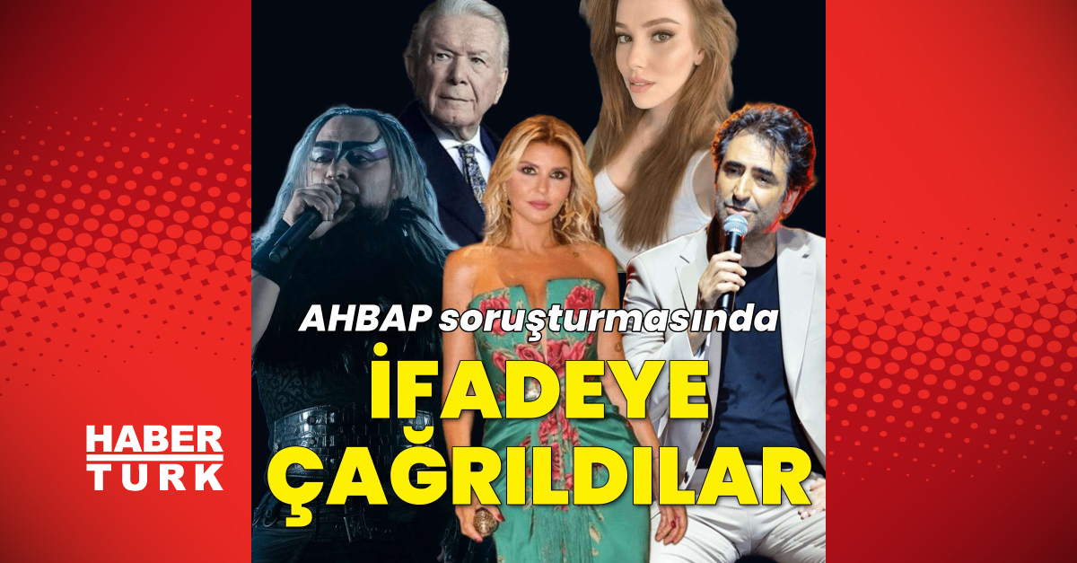 Ayrıntılar Netleşti: Son Gelişme: AHBAP soruşturmasında 5 kişi daha ifadeye çağrılıyor: İşte Ayrıntılar - Son