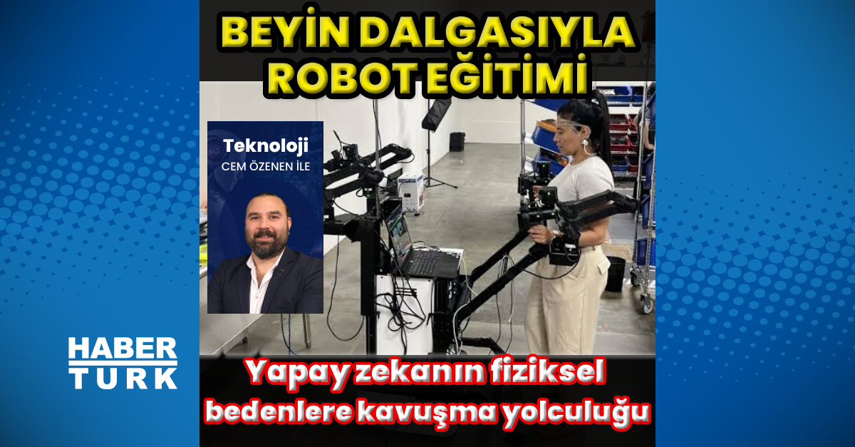 Beyin dalgalarıyla robot eğitimi!: İşte Ayrıntılar - Son Dakika Bilgileri