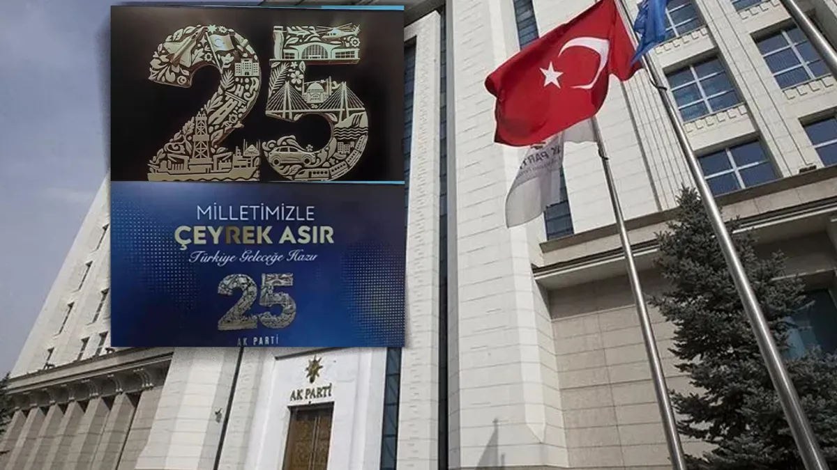 Son Gelişme: Analiz | AK Parti'den 25. yıla özel logo çalışması! Çeyrek asırlık yolculuk, çağ atlatan projeler