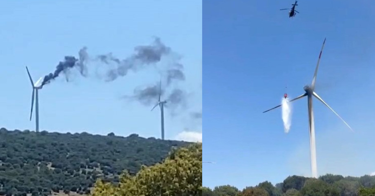 Son Gelişme: Türbindeki yangına helikopterle müdahale ve Son Gelişmeler