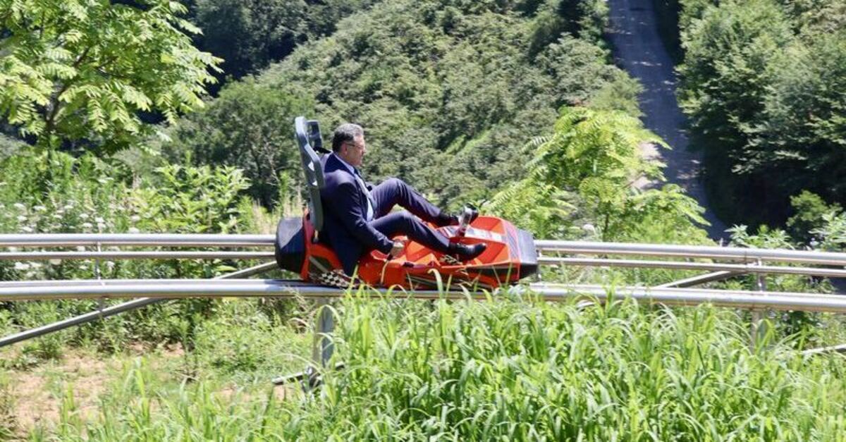 Kritik Açıklama: Trabzon'da 850 metrelik dağ kızağı hizmete Resmen Devreye Girdi ve Son Gelişmeler - Son Dakik