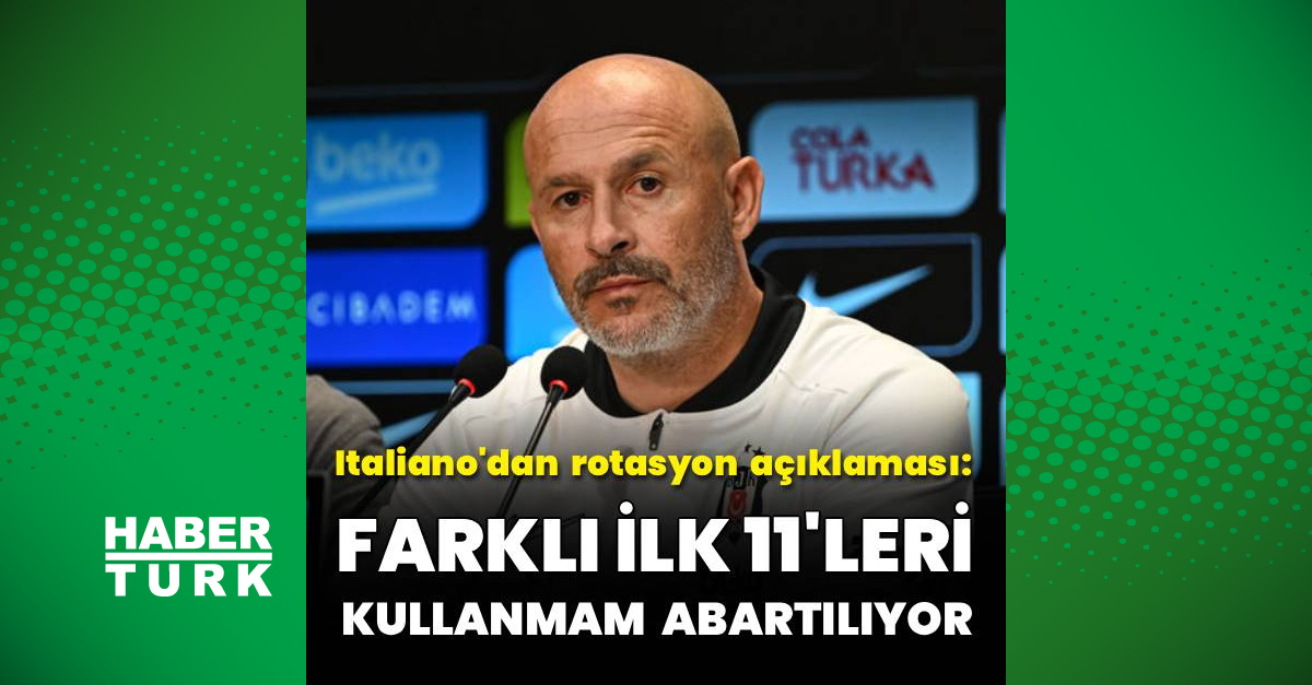 Italiano'dan rotasyon açıklaması! (Detaylar) ve Merak Edilenler