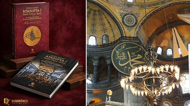 Ayrıntılar Netleşti: Ayasofya'nın açılış yıl dönümünde yayınlanan "Fethin Mührü" eserine yoğun ilgi ve Merak E