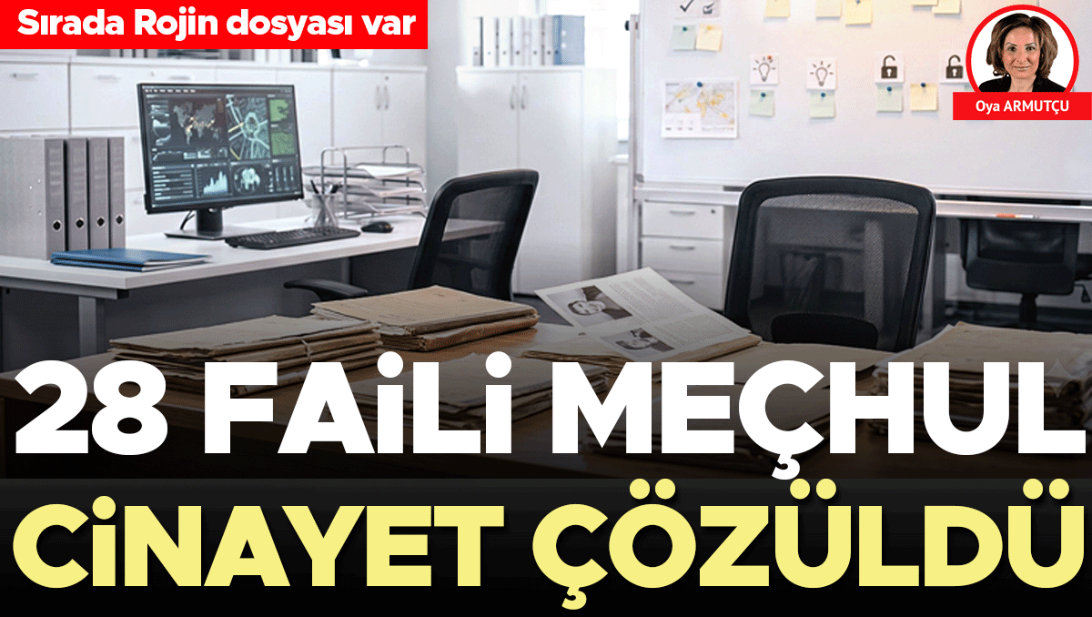 Gündemden Son Bilgiler: Son Gelişme: 28 faili meçhul cinayet çözüldü: İşte Ayrıntılar: Gelişmeler Takip Ediliy