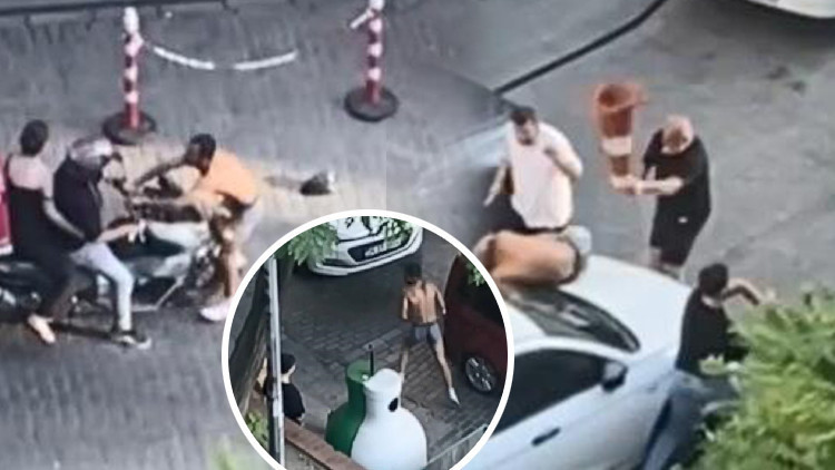 Kritik Açıklama: Son Gelişme: Beyoğlu'nda ilginç olay: Yarı çıplak halde korku saldı, dubalarla darbedildi ve