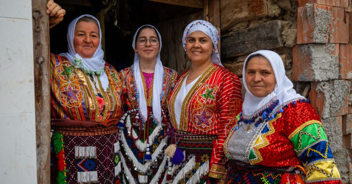 Ayrıntılar Netleşti: Nebiköy'ün geleneksel kadın kıyafetleri | İşte Tüm Ayrıntılar
