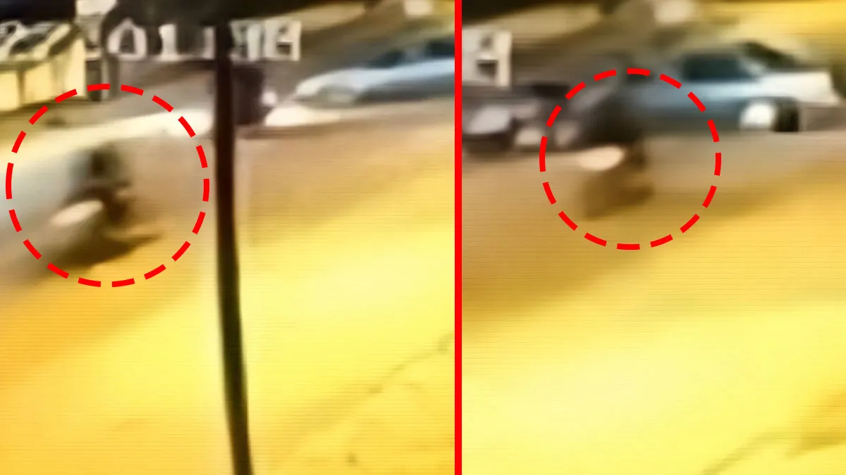 Hatay’da feci kaza! 2 motosiklet otomobile ok gibi saplandı: O anlar güvenlik kamerasına böyle yansıdı! ve Son
