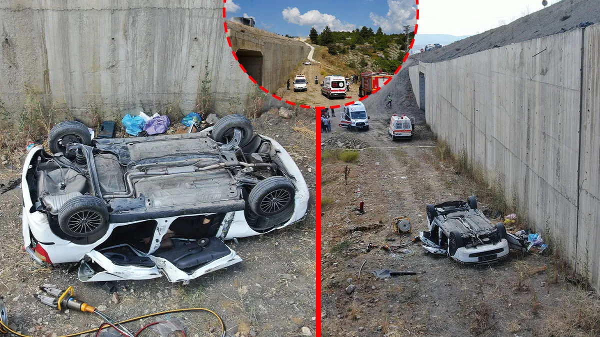 Kastamonu’da korkunç kaza! Tatil için memleketlerine giderken metrelerce yükseklikten uçtular: Ölü ve yaralıla